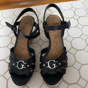 Guess wedge heel sandal
